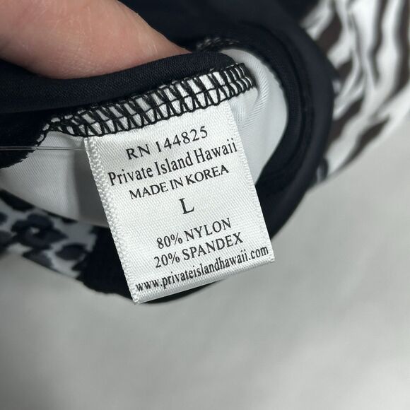 Private Island Hawaii Women Rash Guard Swimsuit Top Long Sleeve Shirt Yoga Beach - Picture 11 of 16